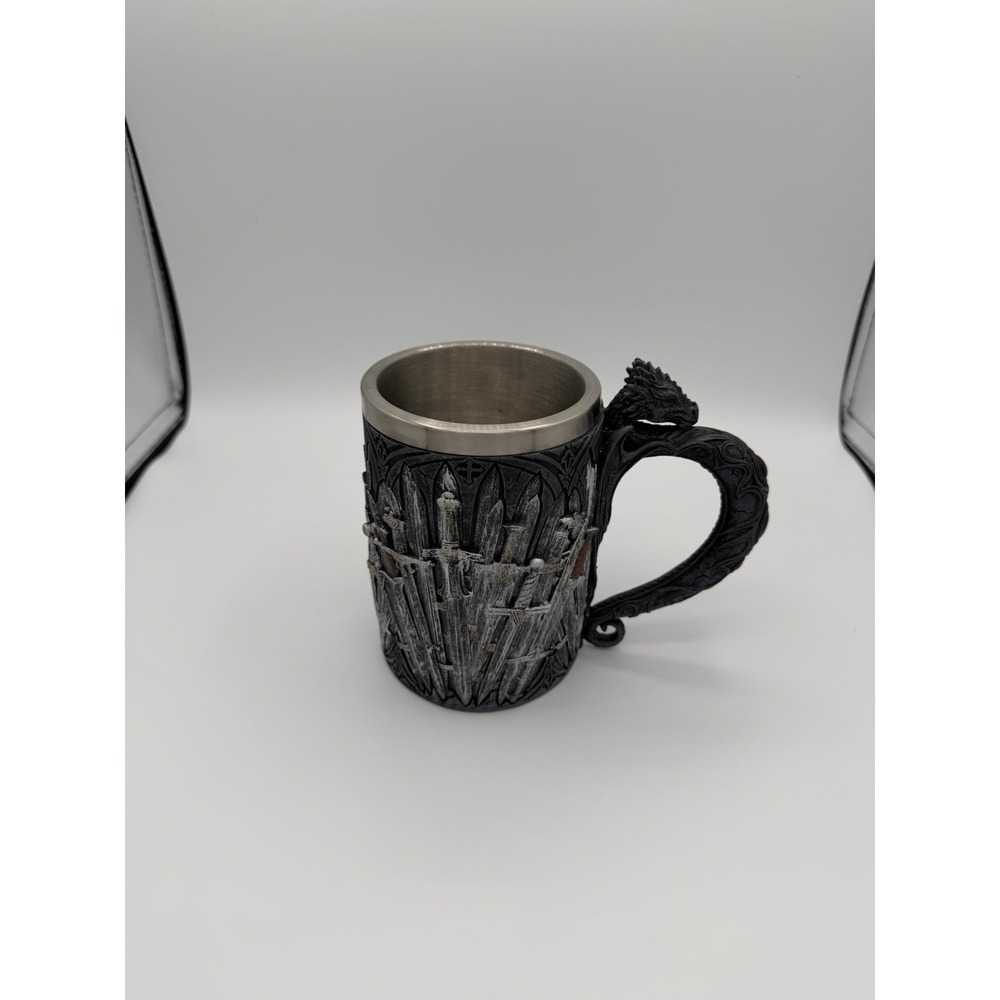 Game of Thrones Swords Mug Tankard Stainless Steel and  Drinking Stein Cup